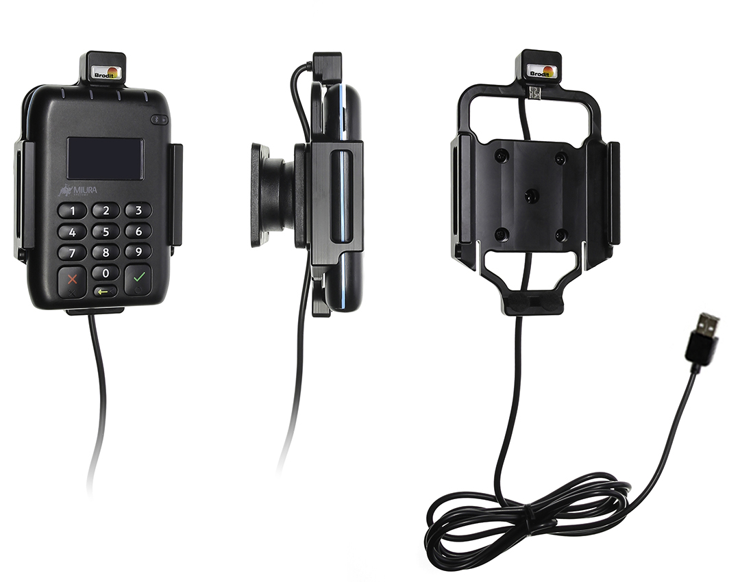 Brodit Aktiv Holder med kugleled til Isucard 10 Miura M10 - 216094