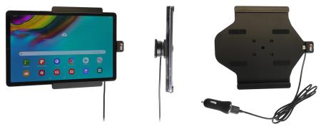 Brodit Aktiv Tablet Holder med cigar adapter til Samsung Galaxy Tab S5e 10.5 SM-T720/SM-T725 - 721125