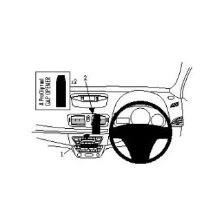Brodit Proclip Monteringsbeslag - Renault Fluence 10-15 og Renault Mégane III 09-16 (til HØJRESTYRET biler)
