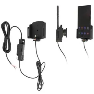 Brodit Faststrøms Aktiv mobilholder til Samsung Galaxy S22 Ultra m. beskyttelsescover B:70-83 D:6-10mm - 727295