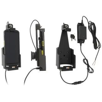 Brodit Faststrømsholder Zebra TC53/TC58 UDEN original boot m. lås nøgle