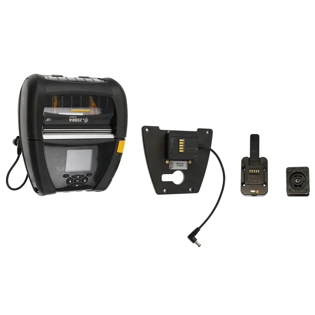 Brodit Holder m. Power block Zebra ZQ630 - 216359