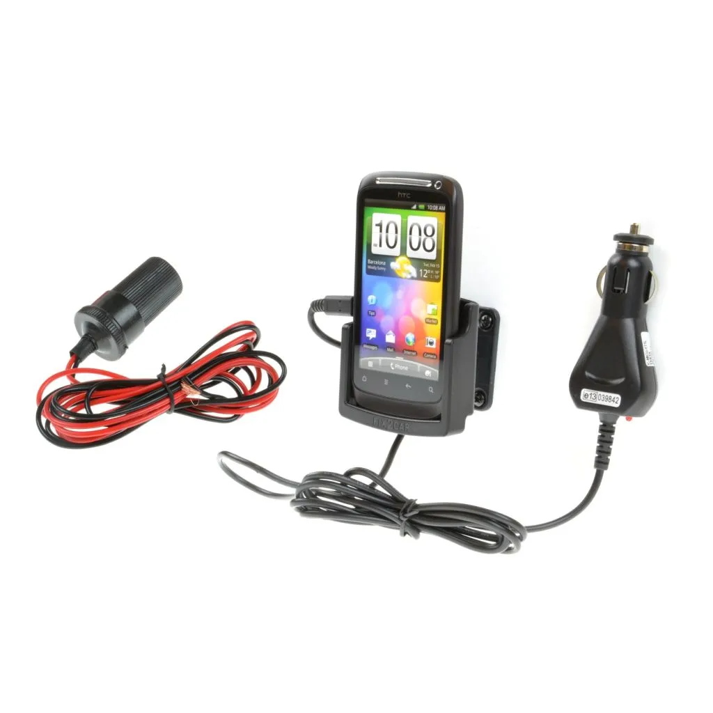 Fix2Car Faststrøms Mobilholder til HTC Desire S - 61107*