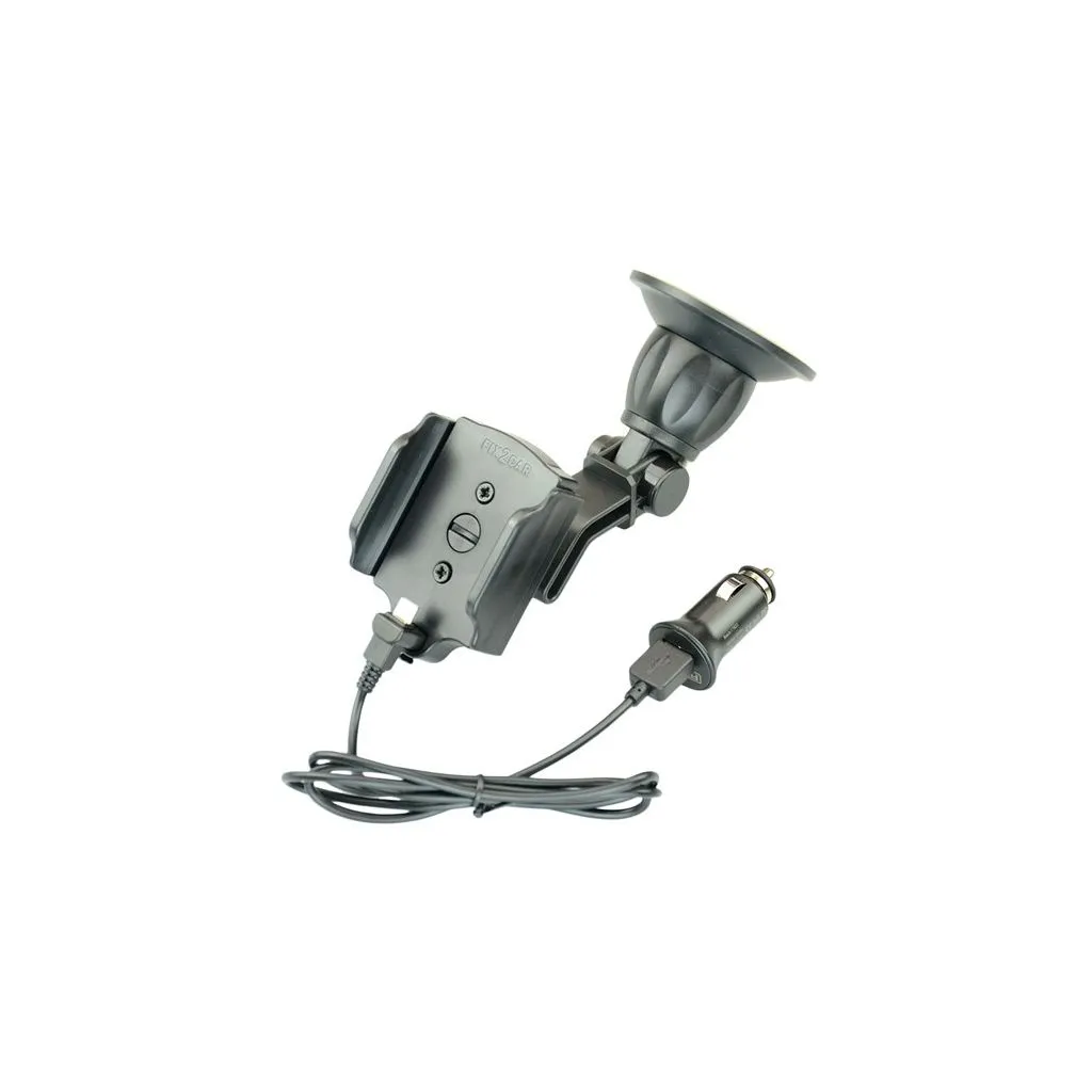 Fix2Car Justerbar Aktiv holder m. Type-C stik og Sugekop - B: 58-95 - 64425