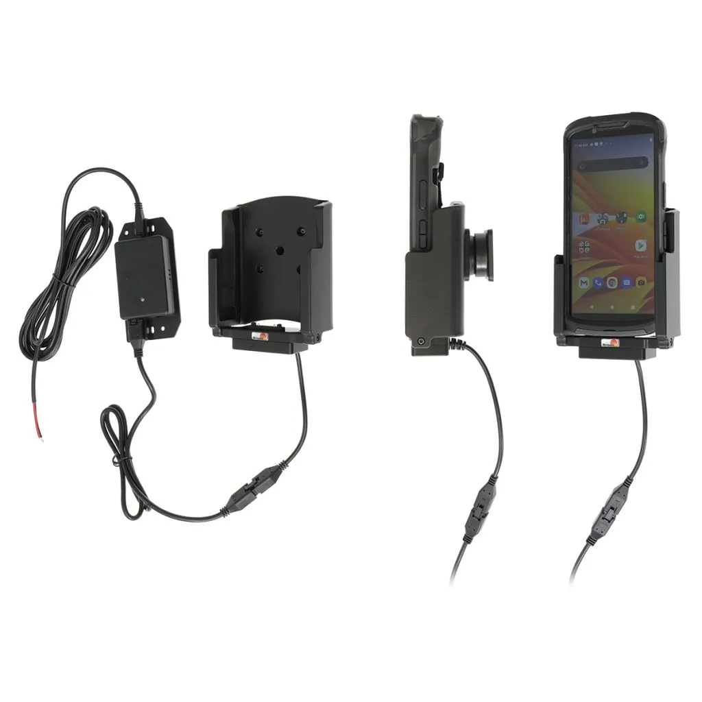 Brodit Faststrøms holder til Zebra TC53/TC58 m. Rugged Boot - 713307