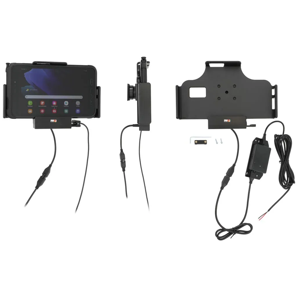 Brodit Faststrøms tabletholder til Samsung Galaxy Active 2/Active 3 m. Type-C Host - 713364