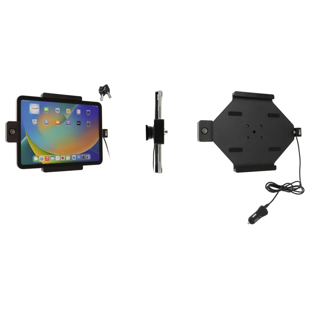 Brodit Aktiv Tablet Holder til Apple iPad 10th. Gen./Apple iPad 2025 A16 m. lås og nøgler