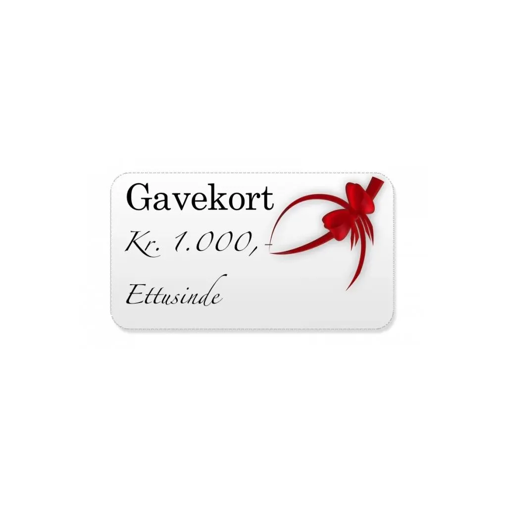 Gavekort til TopGrej på 1.000 kr.