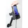 Brodit Aktiv Holder m. cig-stik og pogo pin-ladning til CipherLab RS38 m. Rubber Boot og pistolgreb - 712441