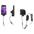 Brodit Aktiv Holder m. faststrøm og pogo pin-ladning til Datalogic Memor 30/30X/35/35X m. original Rubber Boot - 713423