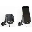 Brodit Aktiv Holder m. faststrøm og pogo pin-ladning til Zebra TC101/TC201 uden cover - 713494