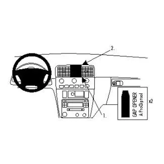 Brodit Proclip Ekstra Stærk Monteringsbeslag - 213414