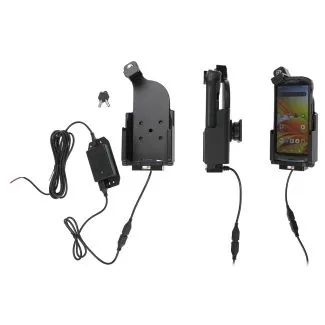 Brodit Faststrømsholder Zebra FR55/TC53/TC58 med lås og nøgle - 217045