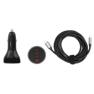 Brodit Billader m. 3m USB-C/USB-C kabel - 217229