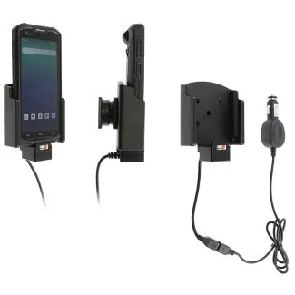 Brodit Aktiv Holder m. cig-stik og pogo pin-ladning til Newland MT93 m. original boot/skin - 712415