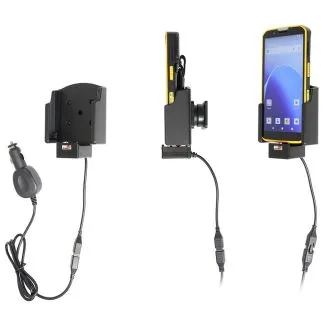 Brodit Aktiv Holder m. cig-stik og pogo pin-ladning til CipherLab RS38 uden cover/boot - 712437