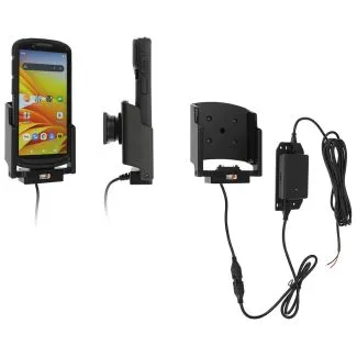 Brodit aktiv holder til Zebra TC53/TC58 m. Mobilis case fast installation pogo pin – 713357