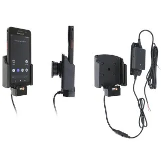 Brodit Aktiv Holder m. faststrøm og pogo pin-ladning til Honeywell CT37/CT30XP - 713419