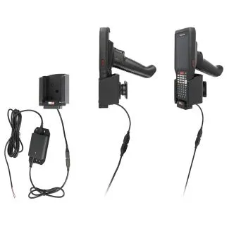 Brodit Aktiv Holder m. faststrøm og pogo pin-ladning til Honeywell CK62 - 713447