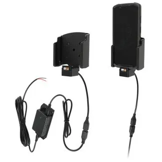 Brodit Aktiv Holder m. faststrøm og pogo pin-ladning til Newland MT95 m. original boot - 713487