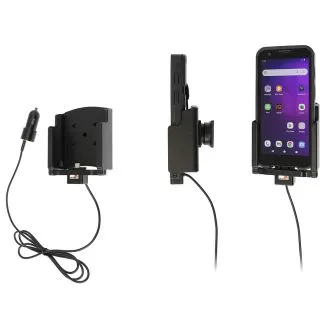 Brodit Aktiv Holder m. USB-C-kabel og cig-adapter til Datalogic Memor 30/30X/35/35X m. original Rubber Boot - 721423