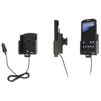 Brodit Aktiv Holder m. USB-C-kabel og cig-adapter til Point Mobile PM84/PM95 m. original boot/skin - 721427