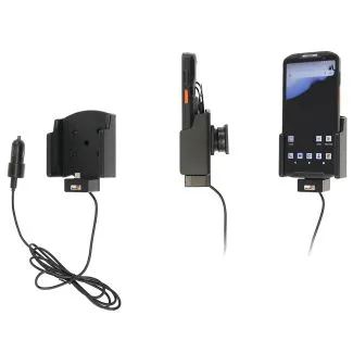 Brodit Aktiv Holder m. USB-C-kabel og cig-adapter til Point Mobile PM84/PM95 - 721428