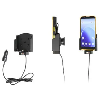 Brodit Aktiv Holder m. USB-C-kabel og cig-adapter til CipherLab RS38 uden cover/boot - 721436