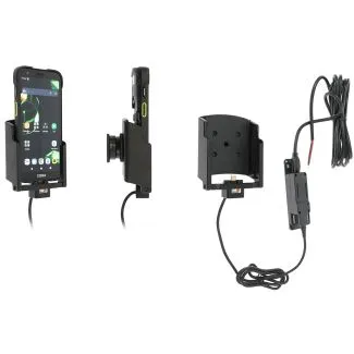 Brodit aktiv holder til Zebra TC701 med fast installation og USB-C opladning (60W) – 727473