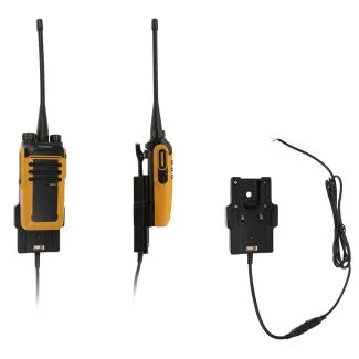 Brodit Aktiv Holder med faststrøm til Hytera BD 615 - 732337