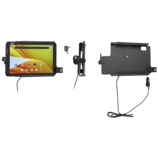 Brodit Holder med lås og nøgle til Zebra ET401 10” uden Rugged Boot USB-C + cig-stik – 735467