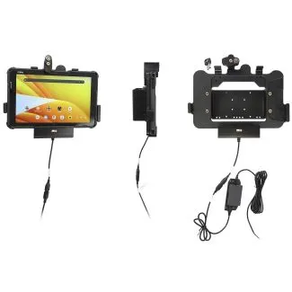 Brodit Holder med lås og nøgle til Zebra ET401 10” m. Rugged Boot fast installation – 736465