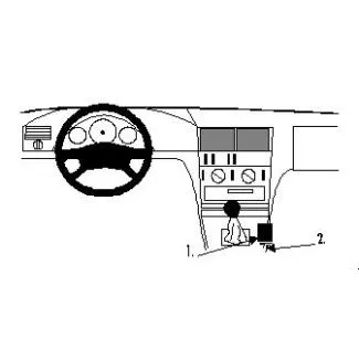 Brodit Proclip Monteringsbeslag - 832346