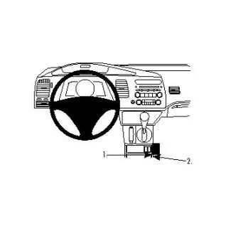 Brodit Proclip Monteringsbeslag - Honda Civic Hybrid 06-11