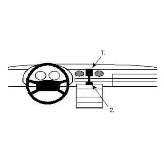 Brodit Proclip Monteringsbeslag - 851516