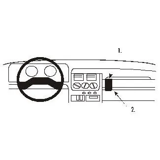 Brodit Proclip Monteringsbeslag - 851589