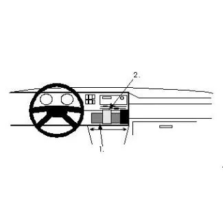 Brodit Proclip Monteringsbeslag - 851959