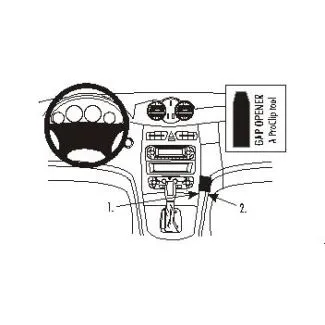 Brodit Proclip Monteringsbeslag - 853071