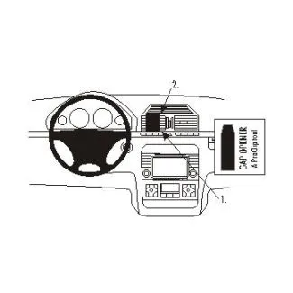 Brodit Proclip Monteringsbeslag - Mercedes Benz S-Class 03-05