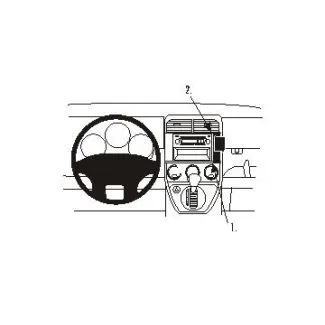 Brodit Proclip Monteringsbeslag - Honda Element 03-12