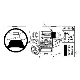 Brodit Proclip Monteringsbeslag - 853969