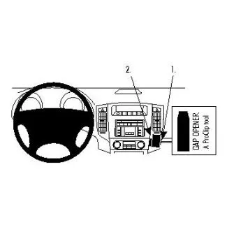 Brodit Proclip Monteringsbeslag - Mitsubishi Pajero 07-19