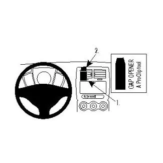 Brodit Proclip Monteringsbeslag - 854111