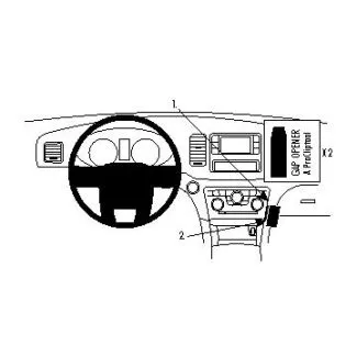 Brodit Proclip Monteringsbeslag - 854651