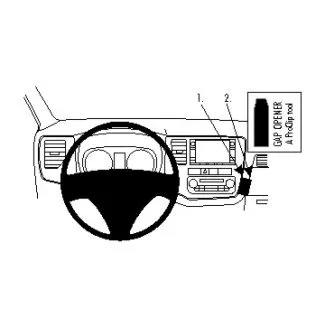 Brodit Proclip Monteringsbeslag - 854817