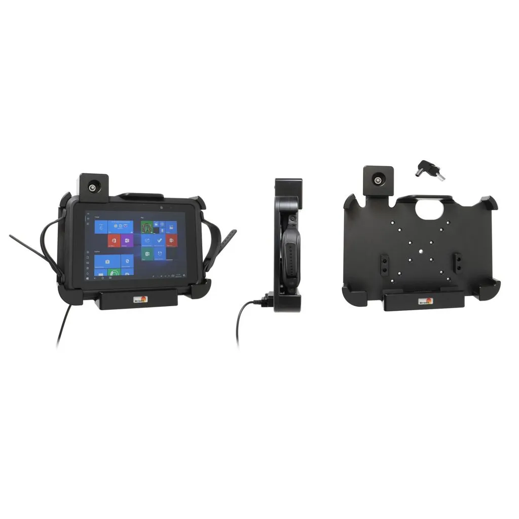 Brodit Holder Zebra ET51/ET56 8.4/Pokini A8B/Aava Mobile Inari 8 m. lås/nøgle - 216109