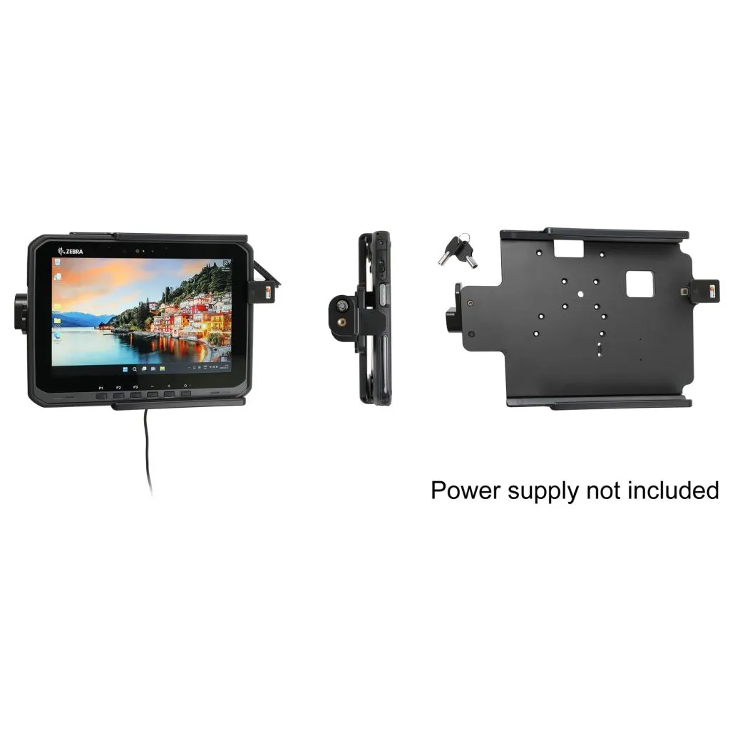 Brodit Holder med lås og nøgle til Zebra ET65W/ET60W Windows - 217107