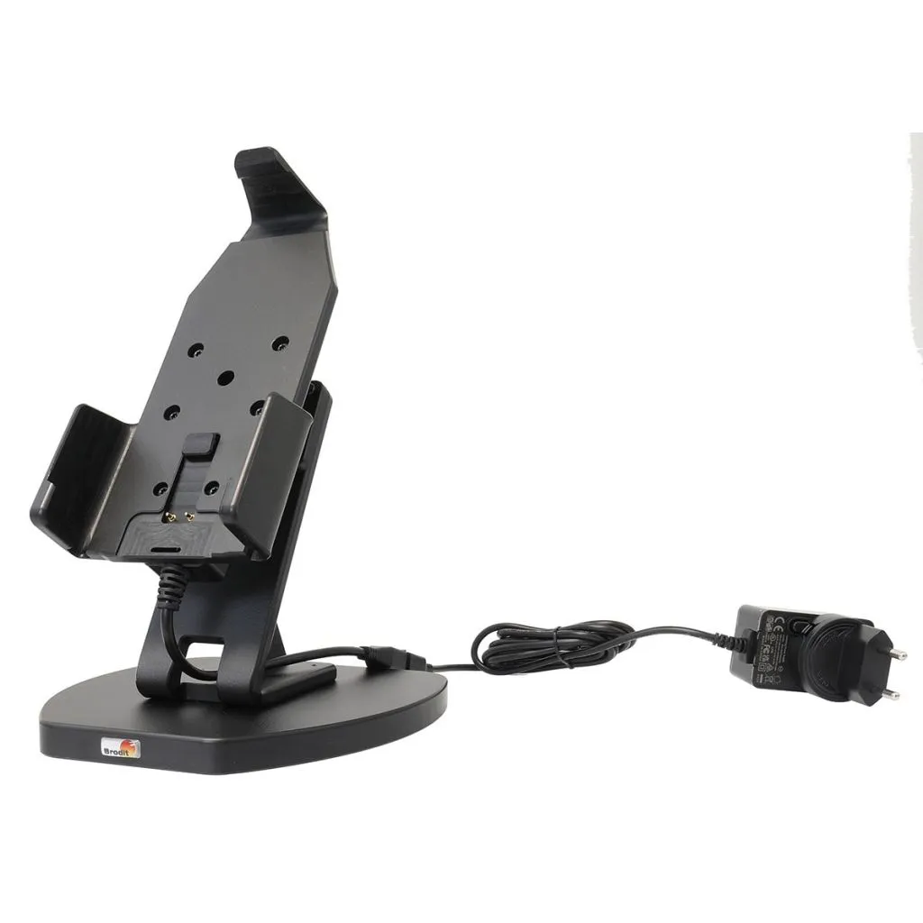 Brodit Bord Holder til Sonim XP10 m. POGO pins og stikkontakt lader - 217193