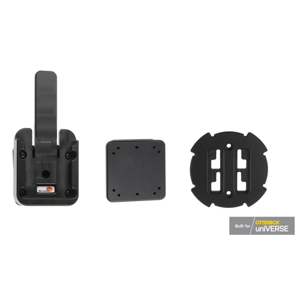 Brodit Beslag med MultiMoveClip til OtterBox uniVERSE tabletcovers med kugleled - 241636