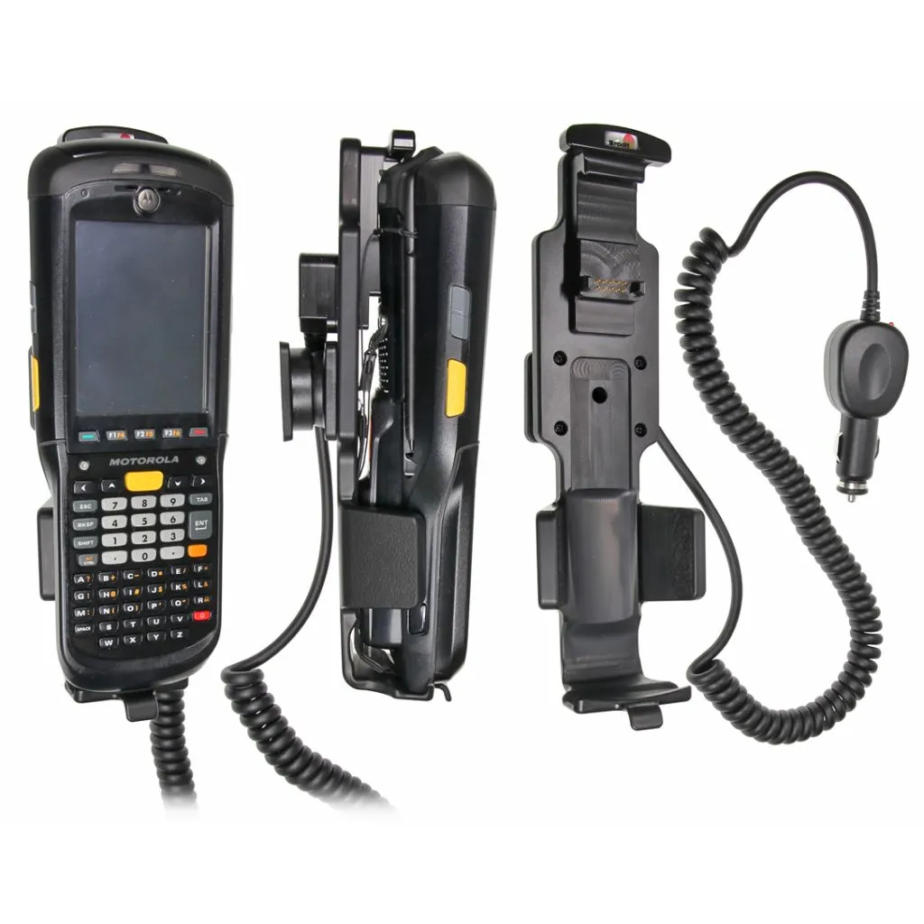 Brodit Aktiv Holder med cigaradaptor og kugleled til Motorola MC9500/Symbol MC9500/Zebra MC9500 - 512156